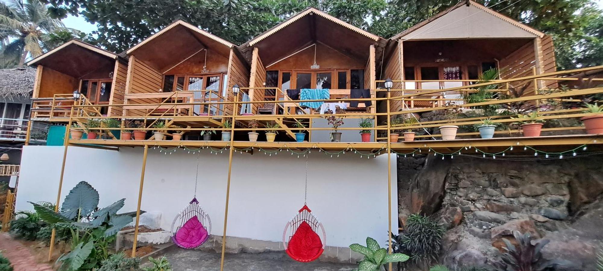 Pacific Sunset View Palolem Hotel Bagian luar foto