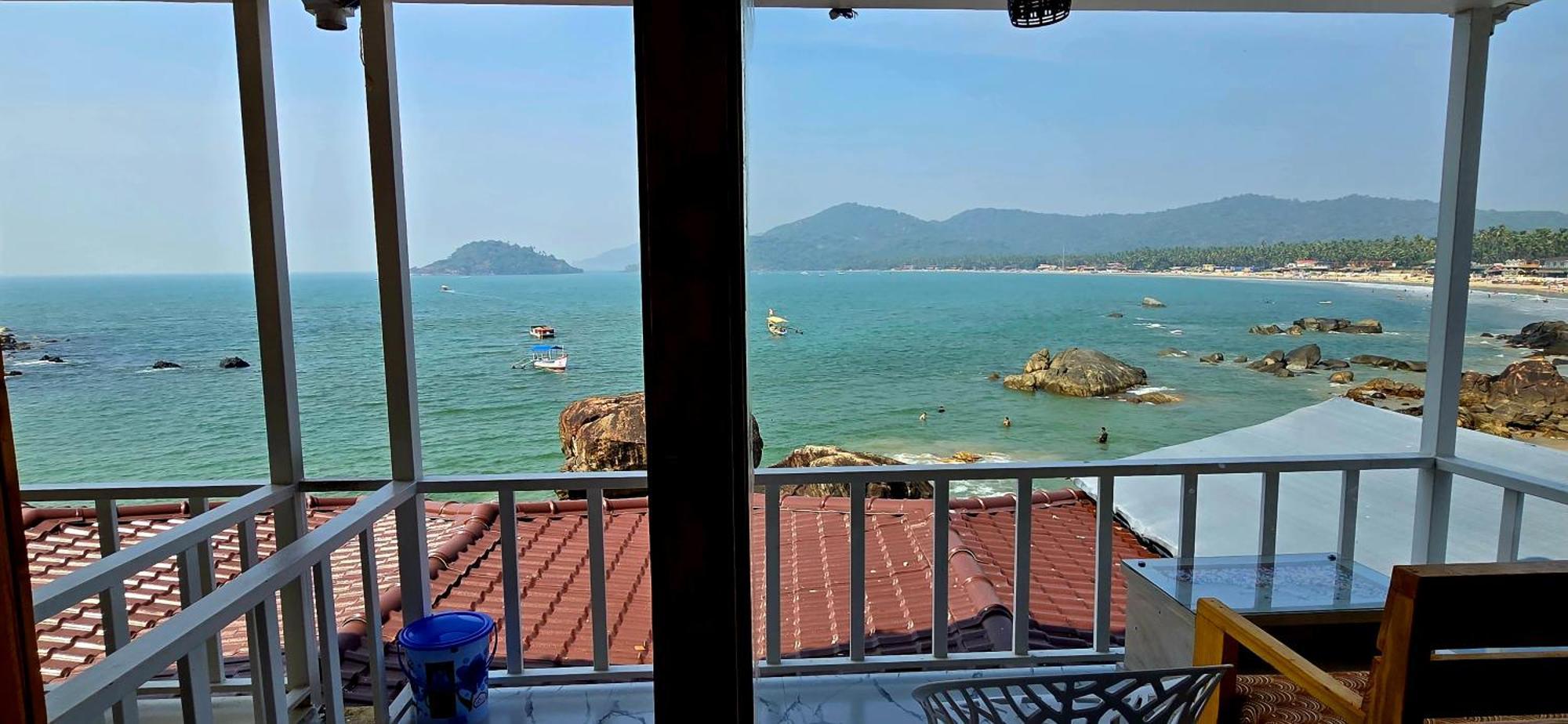 Pacific Sunset View Palolem Hotel Bagian luar foto